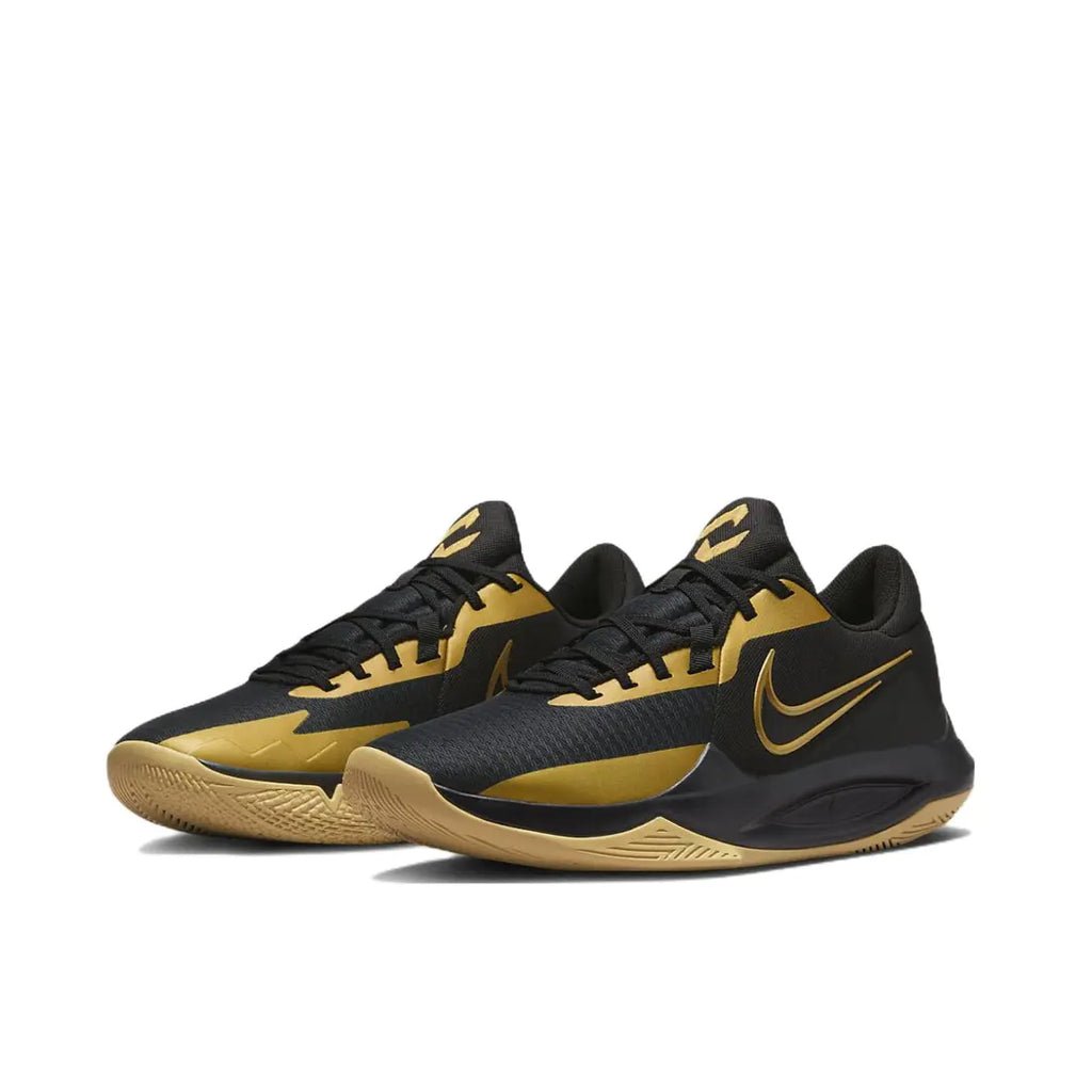 Nike Precision 6 " Black Metallic Gold "