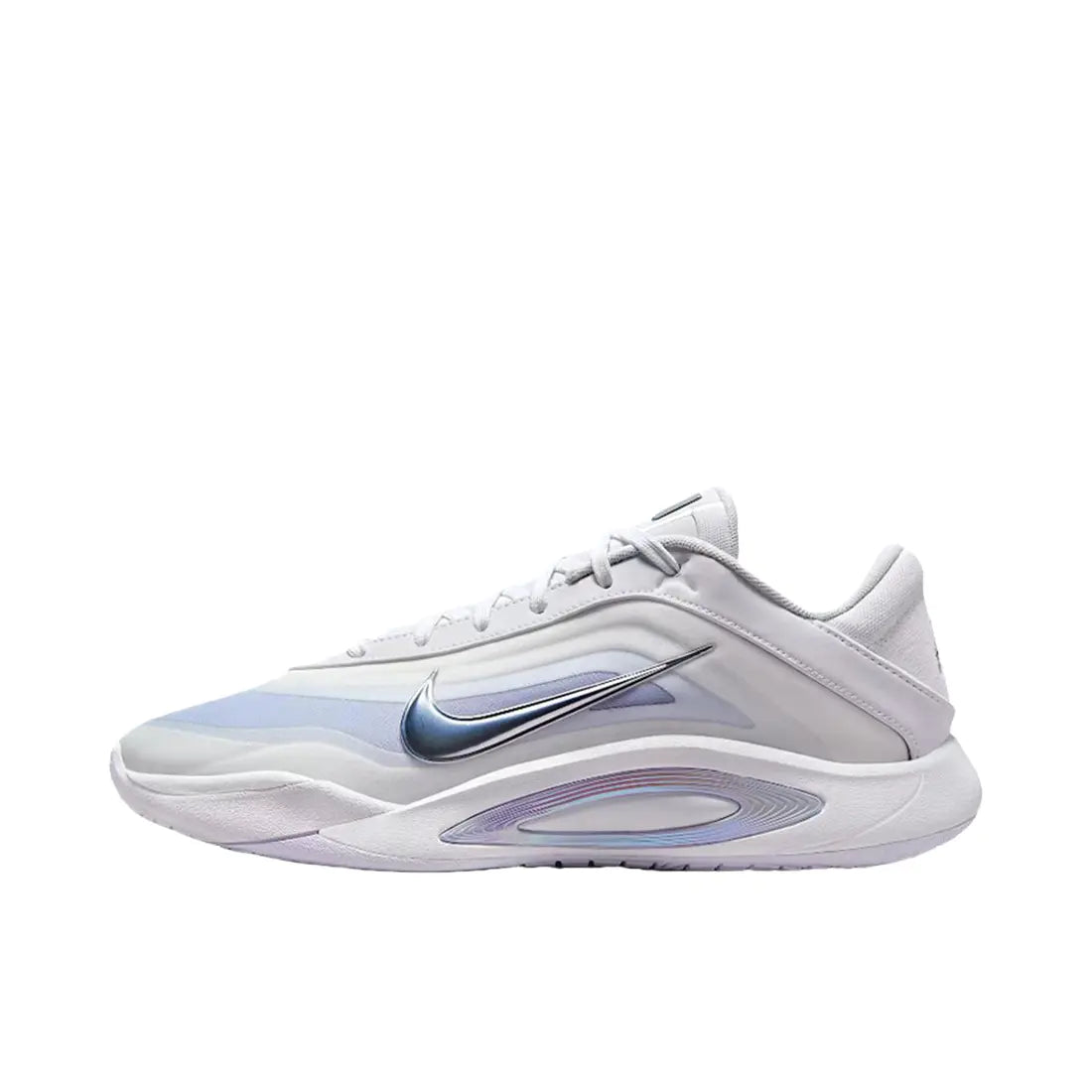 Nike A'One " White Metallic Silver "