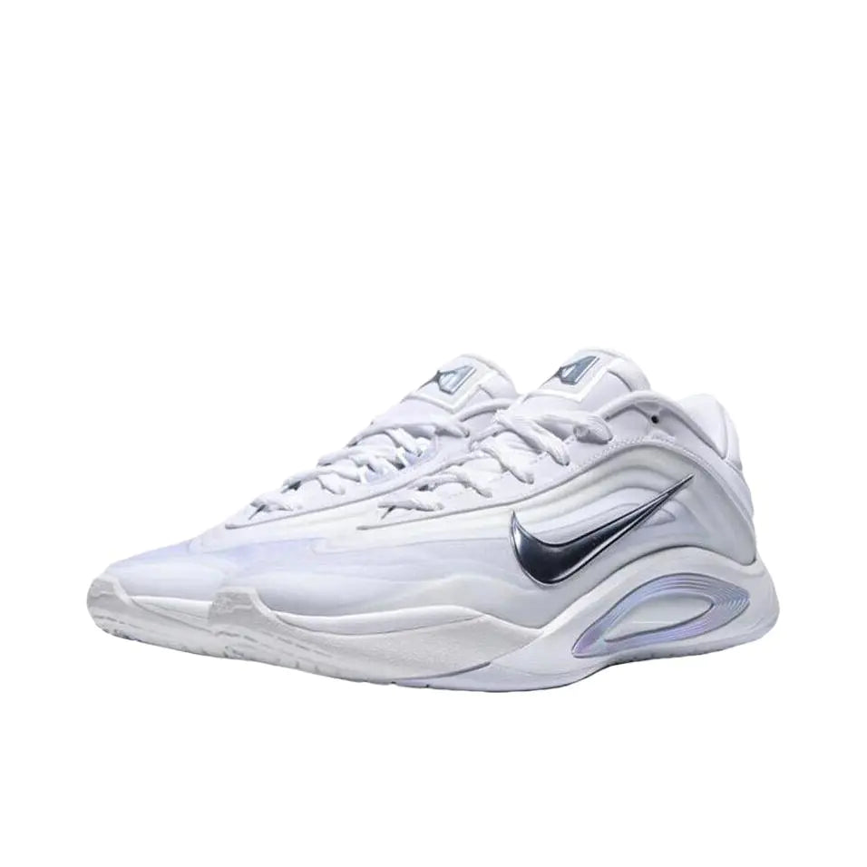 Nike A'One " White Metallic Silver "
