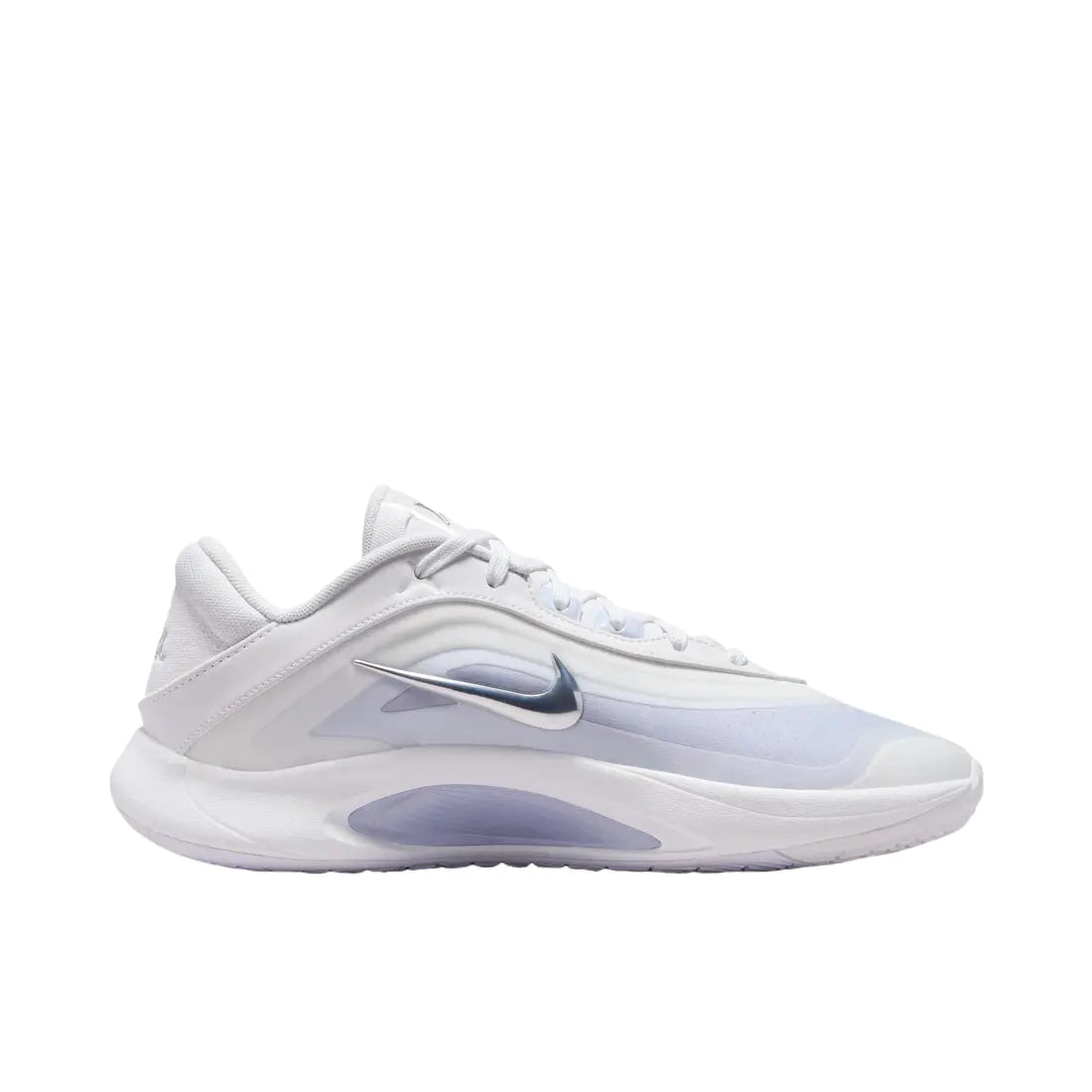 Nike A'One " White Metallic Silver "