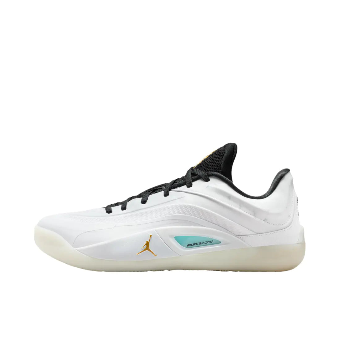 Jordan Zion 4 " White Metallic Gold "