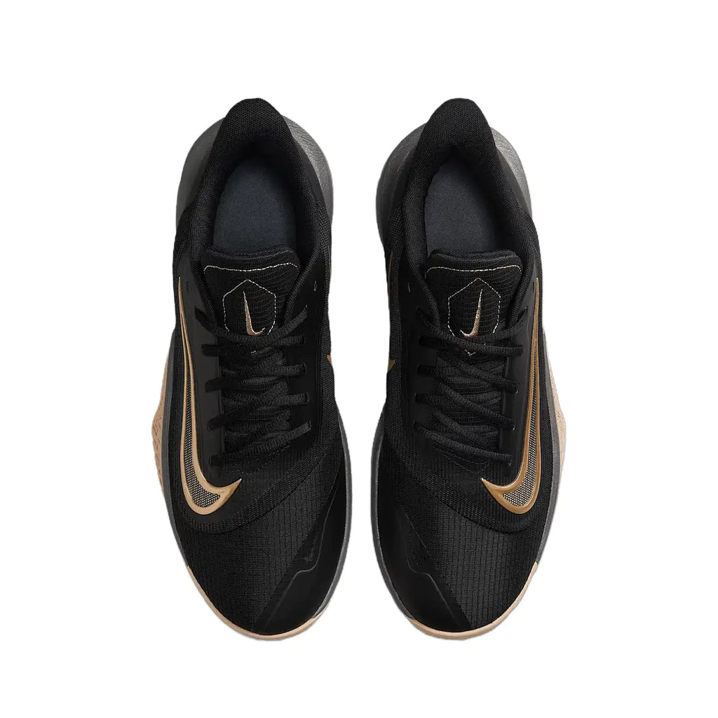 Nike Precision 7 " Black Metallic Gold "