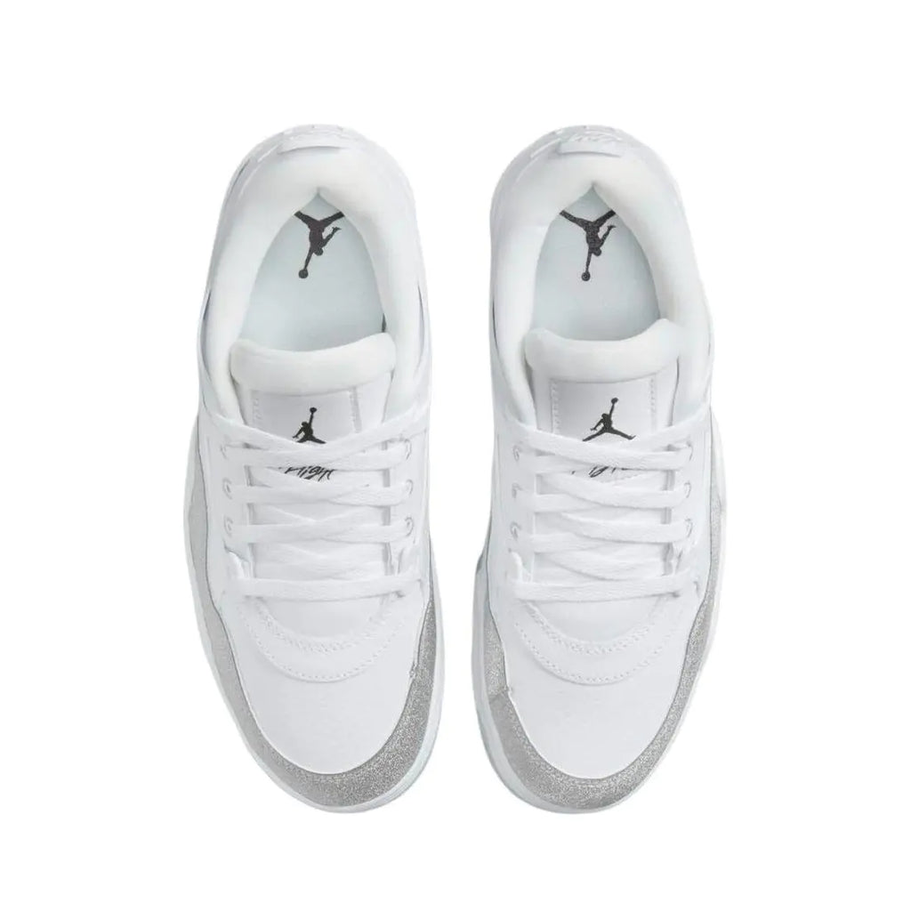Air Jordan 4 RM " White Silver Glitter "