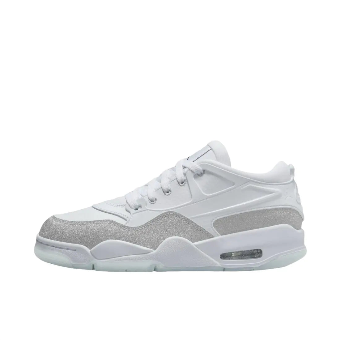Air Jordan 4 RM " White Silver Glitter "