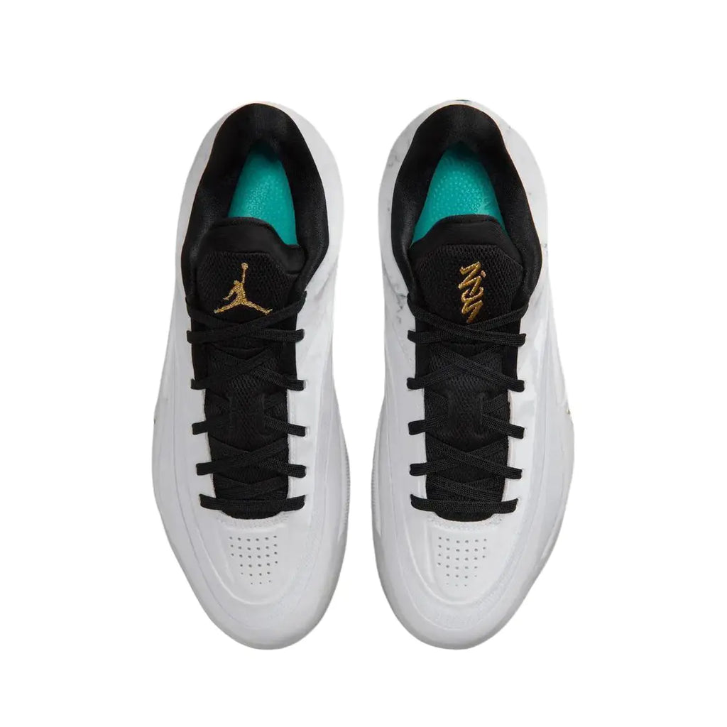 Jordan Zion 4 " White Metallic Gold "